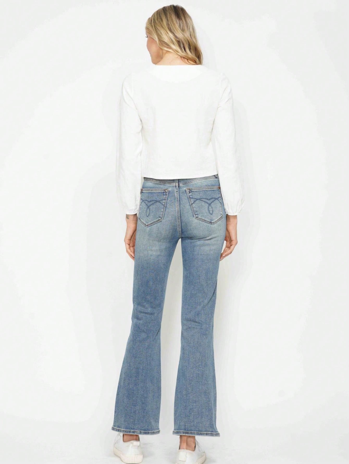 Judy-B Womens Casual Boho Chic Paisley Print Ruffle High Neck Blouse Long Sleeve Semi Sheer Gray White Pattern Top Victorian Inspired Mock Neck Gathered Cuff Spring Fall Office Wear