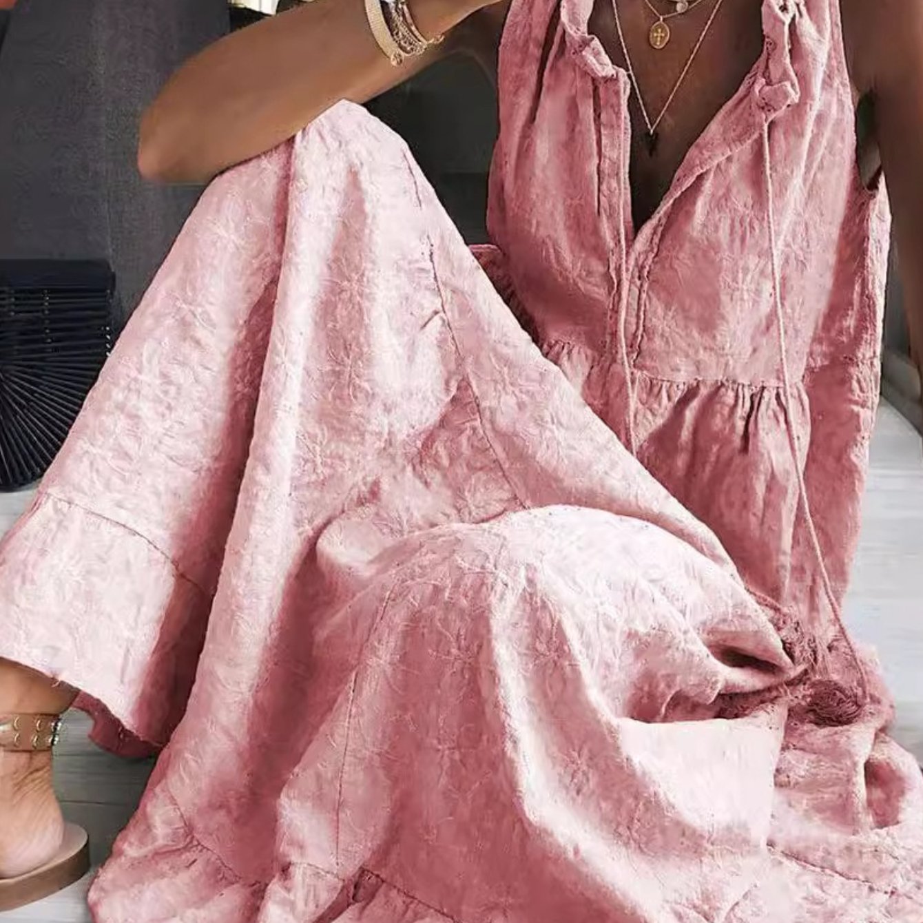 2025 Women'S And  Sleeveless Swing Dress